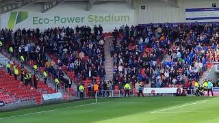 Chesterfield fans celebrate at Doncaster [upl. by Romney77]