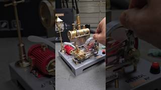 MINI STEAM ENGINE WITH GENERATOR STREET LIGHT [upl. by Ayama98]