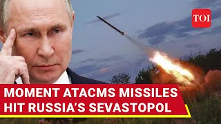 Putin Blasts US For Deadly Attack On Sevastopol After Ukraine Launches ATACMS Missiles At Crimea [upl. by Uel]