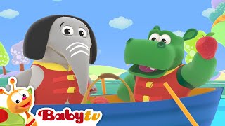 Uno dos tres cuatro cinco 🐠🐟  Canciones amp Rimas  BabyTV Español [upl. by Alyekahs]