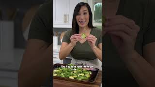 How to Make Crispy Roasted Brussels Sprouts [upl. by Hyland]