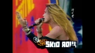 Skid Row  Moscow Music Peace Festival 1989 HD 60fps [upl. by Kilah]