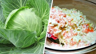 How to Make KFC Style Coleslaw  Homemade Coleslaw Recipe [upl. by Mercier]