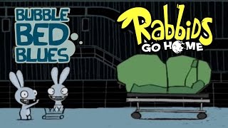 16 Rabbids Go Home  Bubble Bed Blues  Video Game  kids movie  Gameplay  Videospiel [upl. by Nacul]