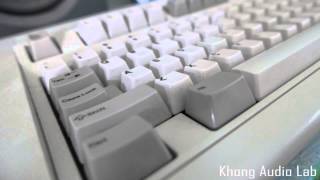 UNICOMP Mechanical Keyboard Key Press Typing Sounds  IBM Keyboard [upl. by Lyndsey]