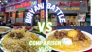 Kolkata Most Famous Restaurant Biryani Battle😱Ammi Jaan🆚Zam ZamMost Demanding Vlog❤ Kaun Hoga🏆 [upl. by Lyndel]