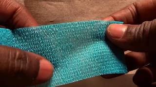 ✅ How To Use Lot Fancy Self Adhesive Cohesive Wrap Bandage Tape Review [upl. by Irrabaj]