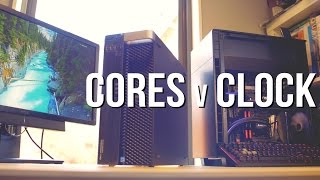 Cores vs Clock Video Editing  Davinci Resolve Premiere Pro Photoshop Cinema 4D Geekbench [upl. by Aitropal]