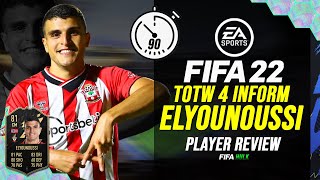 Fifa 22 IF Elyounoussi review  90 sec player review [upl. by Vaientina]