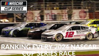 Ranking Every 2024 NASCAR Cup Series Race [upl. by Setiram]