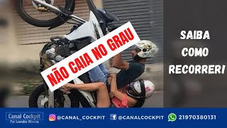 69  COMO RECORRER DE MULTA POR EMPINAR A MOTO  LEANDRO OLIVEIRA [upl. by Eizzik]