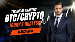 BtcCrypto Trading Technical Analysis for Today  Crypto trading analysis [upl. by Nauqahs]