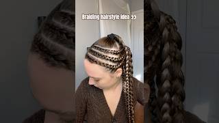 Everyday braiding hairstyle fyp explore hairstyle hairtutorial braids cutehairstyle haircare [upl. by Eneluqcaj447]