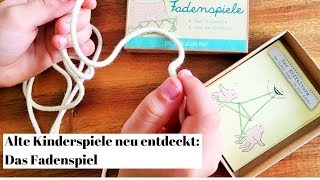 Alte Kinderspiele neu entdeckt Das Fadenspiel [upl. by Junna]