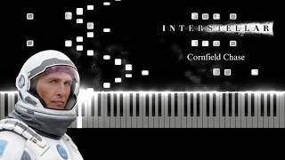 Interstellar  Cornfield Chase Piano Cover Piano  4K [upl. by Infield]