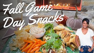 Fall Football Snack Ideas Easy Savory amp Sweet Game Day Recipes  Lifestyle with Melonie Graves [upl. by Clarita570]