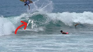 Full Power  Surf Canggu  Surfing Bali  Surf Trip Bali [upl. by Aaron]