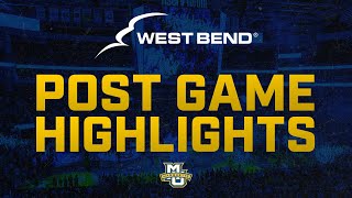 Highlights Marquette vs Villanova 11523 [upl. by Ignatzia]