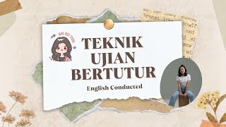 Teknik Ujian Bertutur English Conducted [upl. by Ruprecht]