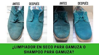 Limpieza en seco manchas difíciles en zapatos de gamuza  Mejor limpiador gamuza  3xídra [upl. by Currie]