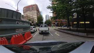 Driving 360  Vancouver  Downtown [upl. by Brahear]