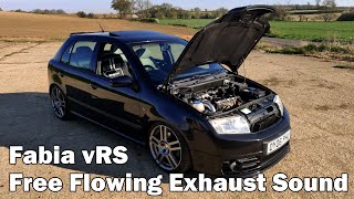 Skoda Fabia vRS 19 TDI Exhaust Sound Launch Control  Popcorn Limiter [upl. by Nerad813]