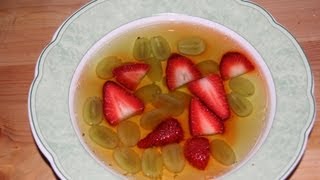 Thermomix TM 31 Götterspeise mit Obst [upl. by Pelaga]