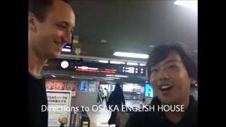 osaka english house Directions from Hirakatashi to OEHjp [upl. by Suzanna]