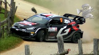 WRC Croatia Rally 2024  INCREDIBLE threeway BATTLE  HIGHLIGHTS by GRBrally 🎬 [upl. by Christalle]