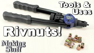 How to Install and Use Rivet Nuts Rivnuts and Nutserts in Metal and 3D Prints [upl. by Brandon201]