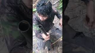 Bertahan Dari Hujan Deras dalam Hutan Tanpa ada Pelindung [upl. by Lletnom]