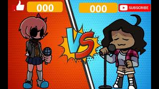 kbh games FNF duel Sayori VS Sundy [upl. by Dulci132]