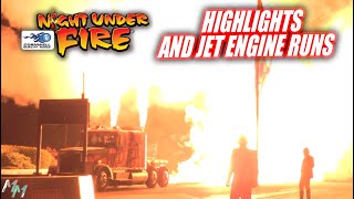 2024 Norwalk Night Under Fire Highlights and Jet Engine Runs [upl. by Ennahtur669]