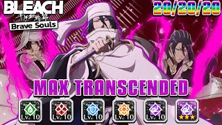 THE BEST HEART UNIT IN THE GAME Max Transcended T20 TYBW Byakuya PvE amp GQ Showcase  Brave Souls [upl. by Rexanna913]