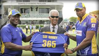 Sir Garry Sobers demonstrates footwork for Chinaman v Googly amp talks about Team Spirit in Cricket [upl. by Bruno]