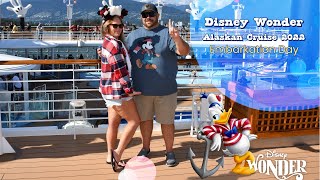 Disney Cruise Vlog  Day 1  Embarkation Day  Disney Wonder Sept 2022  Alaskan Cruise [upl. by Birgitta781]