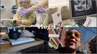 VLOG 42  IM BACKKK DENTAL HYGIENE SCHOOL TARGET HAUL SOULCYCLE  giselelizbth [upl. by Kashden]