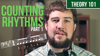 How To Count Rhythm Part 1  TWO MINUTE MUSIC THEORY 6 [upl. by Anniala24]