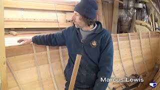 Riveting Frames  Ribs small boats Part 2 [upl. by Arama36]