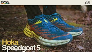 HOKA SPEEDGOAT 5 REVIEW  The Ginger Runner [upl. by Alanah863]