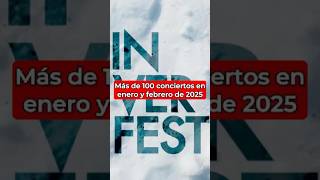 Disfruta de más de 100 CONCIERTOS en el Inverfest 2025 👏🏽 [upl. by Kramnhoj]