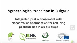 Symposium Agroecological transition in Bulgaria [upl. by Ellessig112]