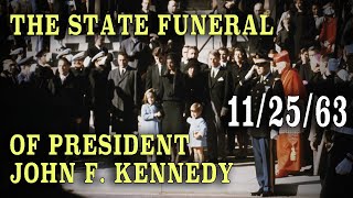 The State Funeral of President John F Kennedy  November 25 1963  Color Film [upl. by Lammond]