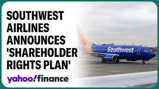 Southwest Airlines to adopt plan to fend off activist investors [upl. by Nadine]