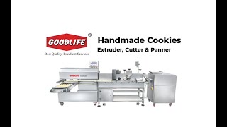 Handmade Cookies Extruder Cutter and Panner  ECP  Goodlife Technologies Pvt Ltd  919910200788 [upl. by Talbert780]