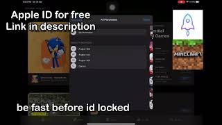 Free Apple ID Unlocked LumaFusionProcreateFL Studio  All of editing apps [upl. by Lekim]