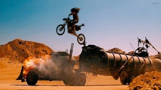 Mad Max Fury Road 2015  Bikers Attack The Rig 410 4K [upl. by Yesnyl]