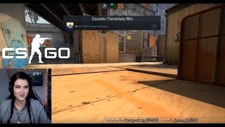 CSGO SOLO Q FULL PLAYTHROUGH OVERPASS  Kitty Plays [upl. by Nyllek]