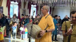 March 31 2024 Glastonbury arati kirtan and Nrsimha prayers [upl. by Celinka978]