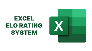 Elo Rating System in Excel [upl. by Dira]